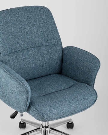 Стул офисный Simona голубой Стул офисный Simona голубой