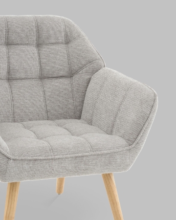 Кресло Вэйл светло-серый