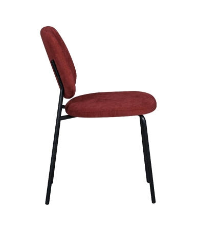 Стул обеденный Patrys бордовый шенилл 4 шт.