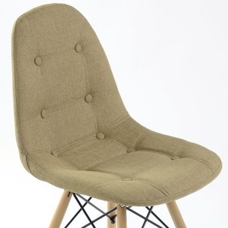 Стул Pulsante светло-коричневая рогожка