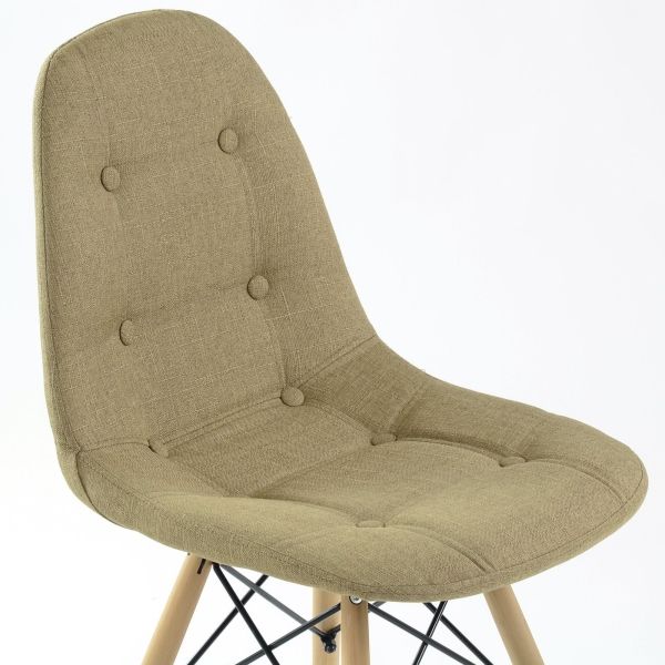 Стул Pulsante светло-коричневая рогожка