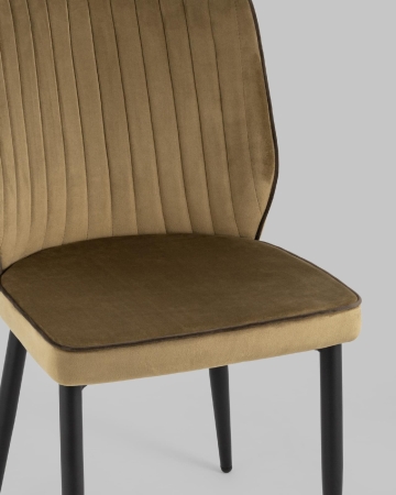 Стул Лоренс велюр карамель