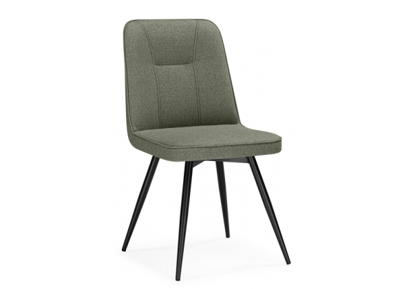 Стул на металлокаркасе Texas 3 поворотный светло-зеленый, черный