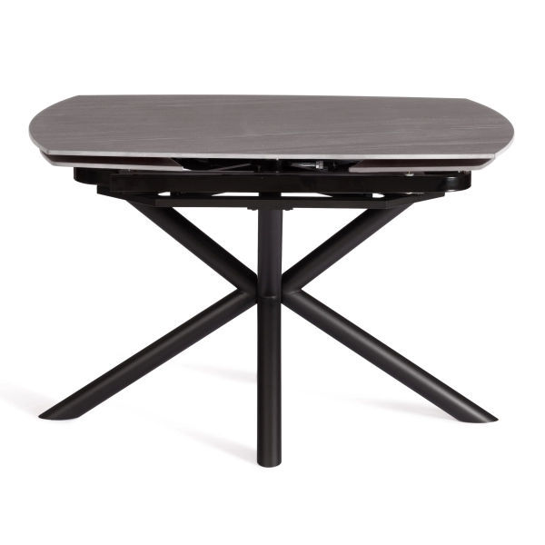 Стол обеденный Winston серый, металл и керамика, прямоугольная столешница