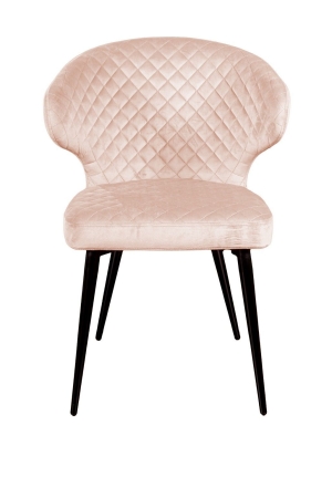 Стул Richard ромб, бархат светло-бежевый