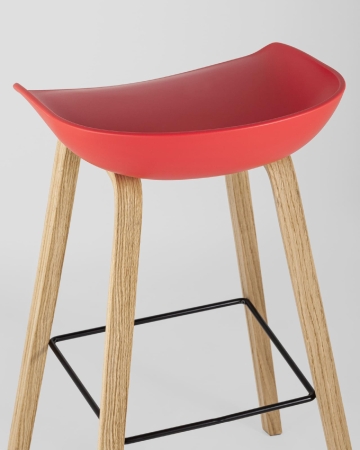 Стул барный LIBRA красный