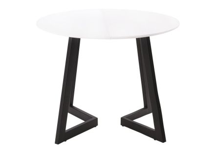 Стол Алингсос белая шагрень, белый