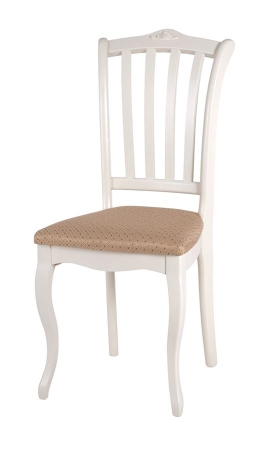 Стул Ланна тон 308 слоновая кость, ткань Орион золотой