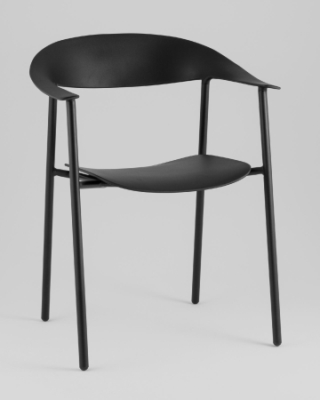 Стул Eila пластик черный