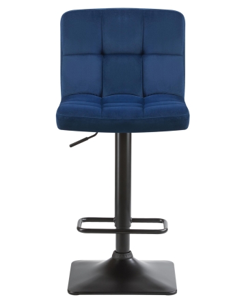 Набор 2 шт Стул барный DOMINIC, синий велюр (MJ9-117)