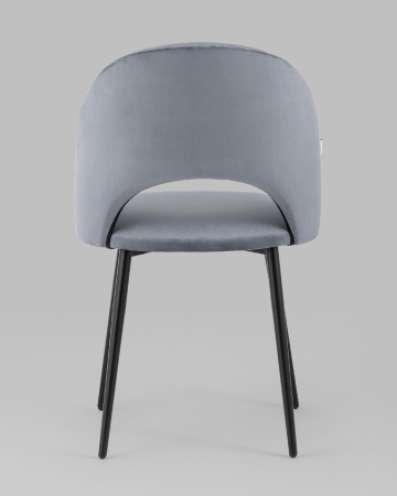 Стул Меган SN велюр серый