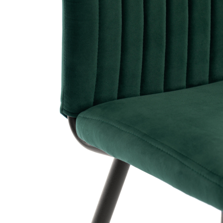 Стул обеденный Monte Carlo изумрудный