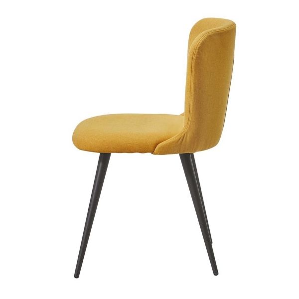 Стул 9-163A желтый LFYF-28, черный