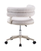 Кресло офисное Ponty светло-серое с серыми ножками