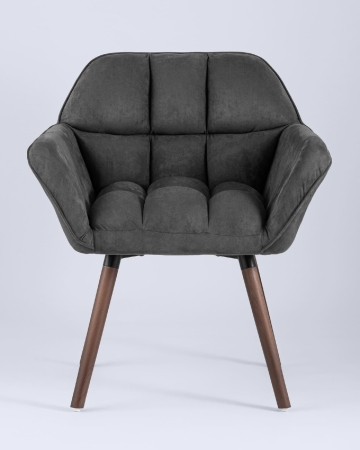 Кресло Брайан темно-серое