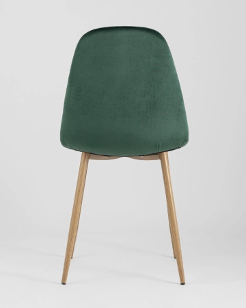Стул Валенсия велюр темно-зеленый