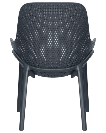 Набор 4 шт Кресло LONZO, антрацит (GR-12) с УФ-защитой