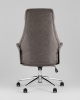 Кресло офисное TopChairs Neoma серый экокожа