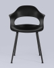 Стул Lady пластик черный 4 шт.