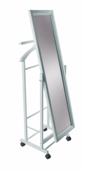 Вешалка "Верона Элит" с зеркалом белый