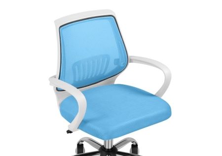 Компьютерное кресло Ergoplus синий, белый Компьютерное кресло Ergoplus синий, белый