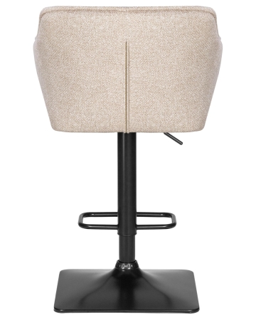 Стул барный RALF бежевый твид LEO26