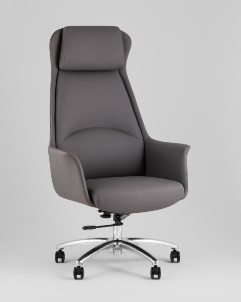 Кресло руководителя Viking NEW TopChairs серое Кресло руководителя Viking NEW TopChairs серое