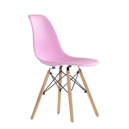 Стул Eames style розовый