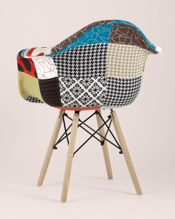 Кресло DSW пэчворк