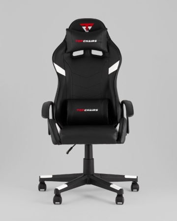 Кресло спортивное Warden TopChairs черно-белый