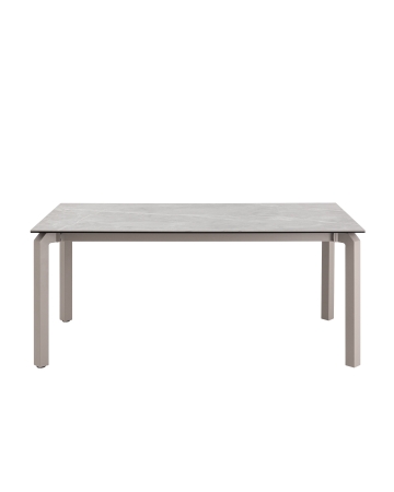 Стол обеденный Varden раскладной 180-240х90 см керамика серый