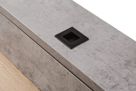 Стол туалетный Loft дуб натуральный, бетон