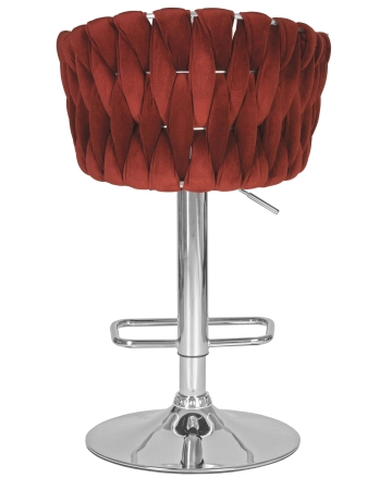 Стул барный MARCEL винный велюр MJ9-35