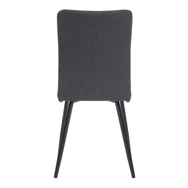 Стул обеденный Bari темно-серая рогожка