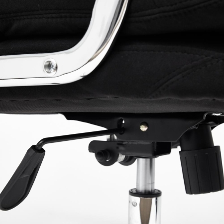 Кресло SOFTY LUX флок, черный