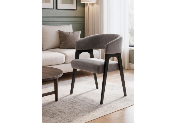 Стул деревянный Невада 1 ткань 234, черное дерево