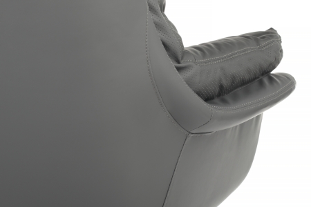 Кресло Leonardo A355 серый