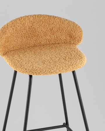 Стул барный Nita букле охра