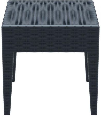 Столик плетеный для шезлонга GT 1009 чеерный Столик плетеный для шезлонга GT 1009 чеерный