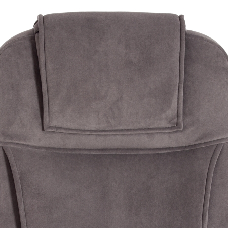Кресло BERGAMO флок, серый