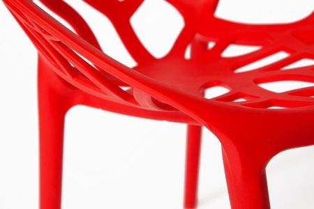 Стул Secret De Maison BUSH (mod. 017) пластик, 60*58.5*80 см, красный