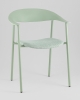 Стул Eila с подушкой пластик зеленый