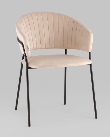 Стул Бруно ткань кремовый