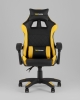 Кресло спортивное TopChairs MG-7043 черно-желтый фото в интернет-магазине Stoolmarket