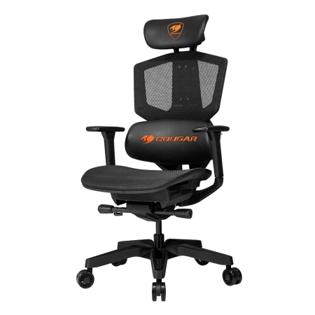 Кресло компьютерное игровое Cougar ARGO One черный-оранжевый
