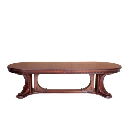 Стол VERSAL овальный, темный