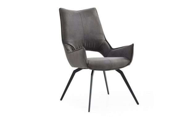 Стул DC1241 серый и черный