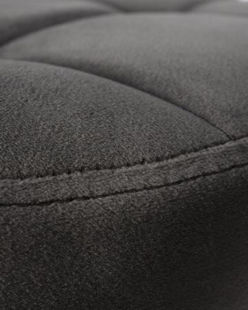 Табурет барный BRUNO серый велюр MJ9-75