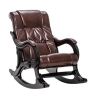 Кресло-качалка Сенатор 77 венге, антик крокодил