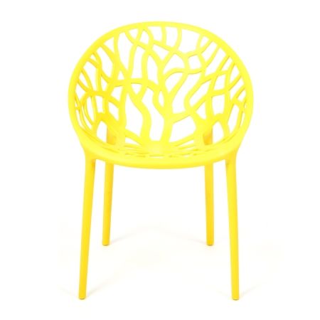 Стул Secret De Maison BUSH (mod. 017) пластик, 60*58.5*80 см, желтый